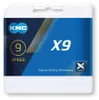 Reťaz KMC X-9.93, strieborná/sivá, v krabici, 114 článkov * Náhľad obrázku produktu 15