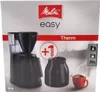 The image shows the packaging of a Melitta Easy II Therm coffee machine. Anteprima dell’immagine prodotto