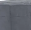 vidaXL Fußhocker Dunkelgrau 60x50x41 cm Samt Produktbild-Vorschau 5