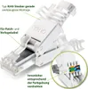 6x Netzwerkstecker CAT6A RJ45 Werkzeuglose Montage CAT7 Produktbild-Vorschau 8