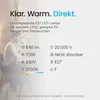Modee E27 LED Spot Lampe R63 7,3W 640lm 2700K Warmweiß 3 Produktbild-Vorschau 3