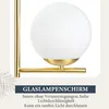ZMH lampka nocna złota nowoczesna lampa stołowa 1 płomienna Podgląd zdjęcia produktu 9