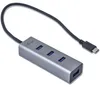 Hub USB i-Tec C31HUBMETAL403 USB x 4 Grau Produktbild-Vorschau 2