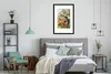 MuchoWow® MuchoWow® Gerahmtes Poster Antiker Vogeldruck Produktbild-Vorschau 7