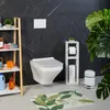 Relaxdays Toilettenpapierhalter, Walnussholz, Wandmontage Produktbild-Vorschau 3