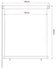 vidaXL Außenrollo 125 (B) x 140 (H) cm Schwarz Produktbild-Vorschau 5