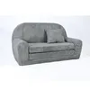 Mini-Kindersofa - Kindersofa aus Cord in Hellgrau Produktbild-Vorschau 1