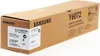 A cardboard box containing a Samsung yellow toner cartridge. Produktbild-Vorschau