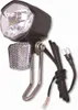 A bicycle headlight with a reflector and wires. Náhled obrázku produktu