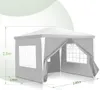 Faziango 3 x 3m Pavillon Wasserdicht Gartenzelt, Pavillons Produktbild-Vorschau 2