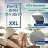 Liegenbezug Frottee für Gartenliege, 100% Baumwolle, 75x215 Produktbild-Vorschau 3