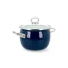 Kuketo | Emaille Kochtopf Set 8-teilig Dunkelblau Mit Produktbild-Vorschau 2