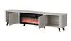 Furniture24 Fernsehschrank Volare Mit Elektrischem Kamin  Produktbild-Vorschau 2
