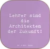 Mr. & Mrs. Panda Untersetzer für Gläser Spruch Lehrer Produktbild-Vorschau 1