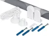 Basic Duschrollo Duschvorhang PEVA 3D Quadro 70x240 cm Produktbild-Vorschau 4