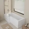 HOME DELUXE - Badewanne mit Duschwanne - ELARA rechts - Produktbild-Vorschau 3