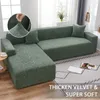 Rohový kryt pohovky Tvar L Pohovka hází Stretch Chaise Náhled obrázku produktu 1
