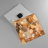 Wanduhr - Quadrat - Glasuhr - Abstraktion Figuren Produktbild-Vorschau 2