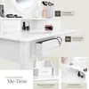 tectake® Schminktisch 75 x 40 x 143 cm Produktbild-Vorschau 6