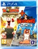 The image shows the front cover of a PlayStation 4 game case for "Worms Battlegrounds" and "Worms W.M.D." Náhled obrázku produktu