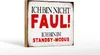 Holzschild Spruch 18x12cm bin nicht faul im standby Modus Produktbild-Vorschau 2