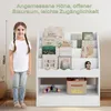WOLTU Bücherregal Kinder, mit 5 Fächern, Produktbild-Vorschau 4