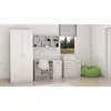 Jugendzimmer-Set 4-teilig Schrank Wandregal Kommode Produktbild-Vorschau 4