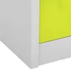 A close-up view of the corner of a locker. Voir les images du produit