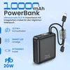 Powerbank mit Kabel Schnelles Aufladen Tragbares Ladegerät Produktbild-Vorschau 2