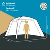 Skandika Pavillon | Camping Wohnzelt mit integrierten Produktbild-Vorschau 5