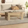 vidaXL Table basse chêne Sonoma 102x55x45 cm Bois composite Voir les images du produit 2