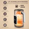 Wasserkocher und Toaster-Set mit LED-Touchscreen, 1,7 L, 2 Produktbild-Vorschau 4