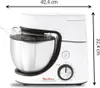 Robot pâtissier 4.6l 1100w blanc - Moulinex - QA510110 - Voir les images du produit 2
