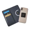 A phone case and a smartphone are displayed on a white background. Produktbild-Vorschau