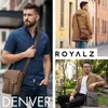ROYALZ  „Denver” Nowoczesna torba na ramię w stylu vintage Podgląd zdjęcia produktu 7
