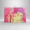 Bild auf Leinwand - Leinwandbild - weiblich Blumen- Blume Produktbild-Vorschau 3