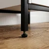 Comodino Relaxdays, 2 cassetti, ripiani aperti, A x L x P: Anteprima dell’immagine prodotto 7
