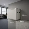 Extralink Armadio Rack 19", 6U, 600x600 mm, Grigio, Porta Anteprima dell’immagine prodotto 5