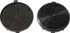 Two charcoal filters for a range hood are shown against a white background. Produktbild-Vorschau
