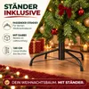 Umělá jedle 180 cm - vánoční stromek zelený - realistická Náhled obrázku produktu 6