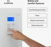 KlarsteinNorderney, grzejnik konwekcyjny, termostat, timer, Podgląd zdjęcia produktu 6