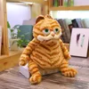 Fat Cat Cartoon Garfield en peluche, peluche douce, beau Voir les images du produit 3