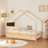 Doppel-Kinderbett 'Sodankylä' mit Ausziehbett 90x200cm Produktbild-Vorschau 1