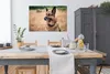 MuchoWow® Poster Ein Deutscher mit aufgestellten Ohren Produktbild-Vorschau 3