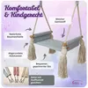 Create For You® - Altalena in legno per bambini con corda Anteprima dell’immagine prodotto 3