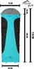 normani Ultralight-Schlafsack (RV links) Produktbild-Vorschau 4