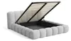 Chilly Möbel Design Lit Stone - Lit rembourré avec coffre, Voir les images du produit 7