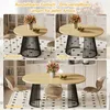 Runder Ausziehbarer Tisch für Esszimmer, 100-180cm 4-8 Produktbild-Vorschau 7