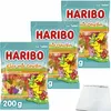 Haribo Eier mit Ohren 3er Pack (3x200g Beutel) + usy Block Produktbild-Vorschau 1