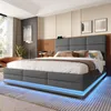 okwish Čalúnená posteľ 160x200 s nastaviteľnou opierkou, Náhľad obrázku produktu 1